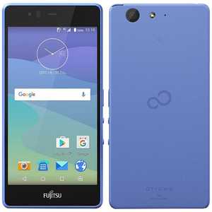 富士通　FUJITSU ARROWS M04　デニムブルー 「FARM06313」 Android 7.1・5型・メモリ/ストレージ：2GB/16GB nanoSIMｘ1　SIMフリースマートフォン　Denim Blue FARM06313
