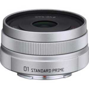 ペンタックス カメラレンズ ［Q /単焦点レンズ］ シルバー PENTAX-01 STANDARD PRIME