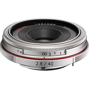 ペンタックス カメラレンズ APS-C用 ［K /単焦点レンズ］ シルバー HD PENTAX-DA 40mmF2.8 Limited