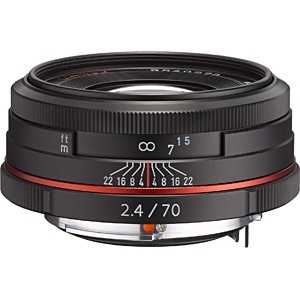ペンタックス カメラレンズ APS-C用 ［K /単焦点レンズ］ ブラック HD PENTAX-DA 70mmF2.4 Limited