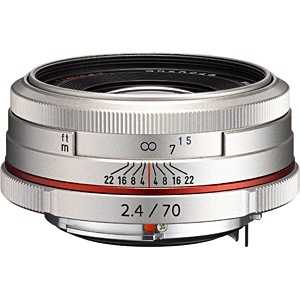 ペンタックス カメラレンズ APS-C用 ［K /単焦点レンズ］ シルバー HD PENTAX-DA 70mmF2.4 Limited