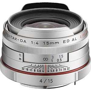 ペンタックス カメラレンズ APS-C用 ［K /単焦点レンズ］ シルバー HD PENTAX-DA 15mmF4ED AL Limited