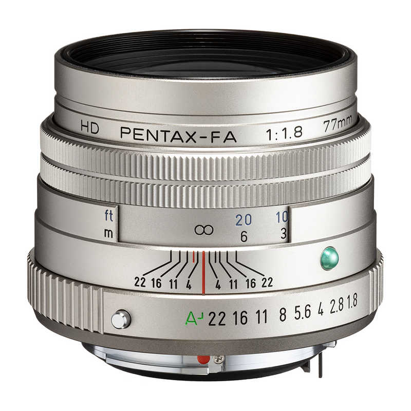 リコー　RICOH リコー　RICOH カメラレンズ ［ペンタックスK /単焦点レンズ］ シルバー HD PENTAX-FA 77mmF1.8 Limited HD PENTAX-FA 77mmF1.8 Limited
