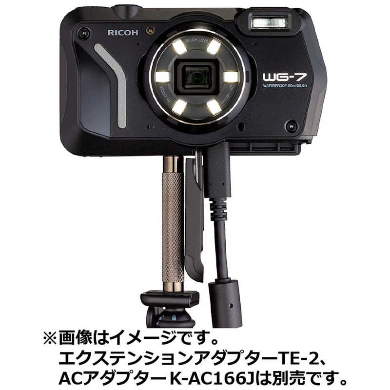 リコー　RICOH リコー　RICOH 【アウトレット】コンパクトデジタルカメラ WG-7 ブラック WG-7 ブラック