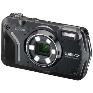 リコー　RICOH コンパクトデジタルカメラ WG-7 ブラック