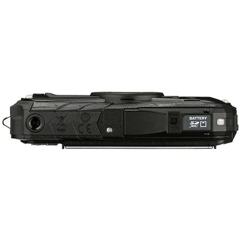 リコー　RICOH リコー　RICOH コンパクトデジタルカメラ WG-80 ブラック WG-80 ブラック