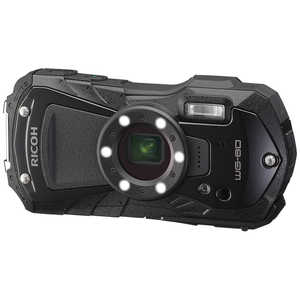 リコー RICOH コンパクトデジタルカメラ ブラック [防水+防塵+耐衝撃] ブラック WG80BK