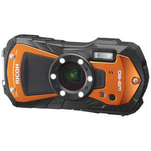 リコー RICOH コンパクトデジタルカメラ オレンジ [防水+防塵+耐衝撃] オレンジ WG80OR