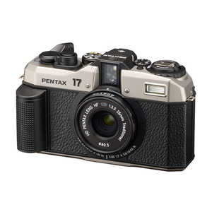 ペンタックス 単焦点フィルムコンパクトカメラ ［ボディ単体］ ダークシルバー PENTAX17