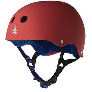 TRIPLEEIGHT 子供用ヘルメット スウェットセーバー ライナー ヘルメット SWEATSAVER LINER HELMET(Sサイズ:52?54cm/United Red Rubber)T818S T818S_S TRIPLEEIGHT 子供用ヘルメット スウェットセーバー ライナー ヘルメット SWEATSAVER LINER HELMET(Sサイズ:52?54cm/United Red Rubber)T818S T818S_S