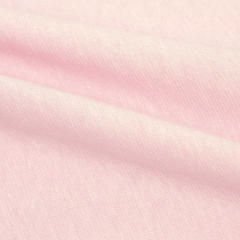 小栗 小栗 【まくらカバー】綿ニットカラー(50×70cm/ピンク)  