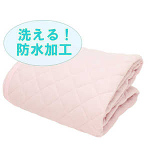 小栗 【敷パッド】メリーナイト(Merry Night)  洗える!防水加工 敷パッド  シングルサイズ(100×205cm/ピンク) BSP10100_16