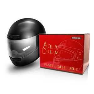 AQUADREAM AD-FF200-BK オートバイ用 フルフェイスヘルメット ブラック フリーサイズ ADFF200BK