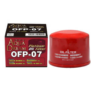 AQUADREAM PLATINUM オイルフィルター スズキ・ニッサン・ミツビシ・マツダ車用 (純正品番:16510-84M00等) ADOFP07 AQUADREAM PLATINUM オイルフィルター スズキ・ニッサン・ミツビシ・マツダ車用 (純正品番:16510-84M00等) ADOFP07