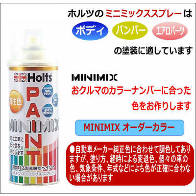 HOLTS カーペイント MINIMIX AQUA DREAM Holts製オーダーカラー