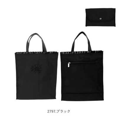 トートバッグ ユメックス商事 FORMAL 刺繍 LACE トートバッグ 2796.ブラック