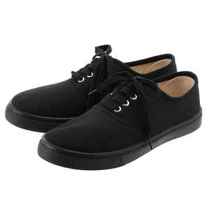 ユメックス商事 スニーカー 紐あり L(24.0-24.5cm) ALLBLACK YM62500 ユメックス商事 スニーカー 紐あり L(24.0-24.5cm) ALLBLACK YM62500