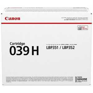 キヤノン CANON 純正トナーカートリッジ039H(大容量) CRG-039H キヤノン CANON 純正トナーカートリッジ039H(大容量) CRG-039H