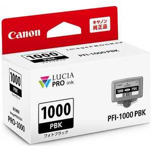 キヤノン　CANON (純正)インクタンク フォトブラック PFI-1000 PBK