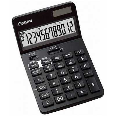 キヤノン CANON ビジネス電卓 新・ビジネス向け電卓 (12桁) KS-1220TU