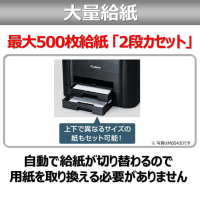 キヤノン CANON インクジェット複合機｢MAXIFY｣[L判~A4対応/USB2.0/無線