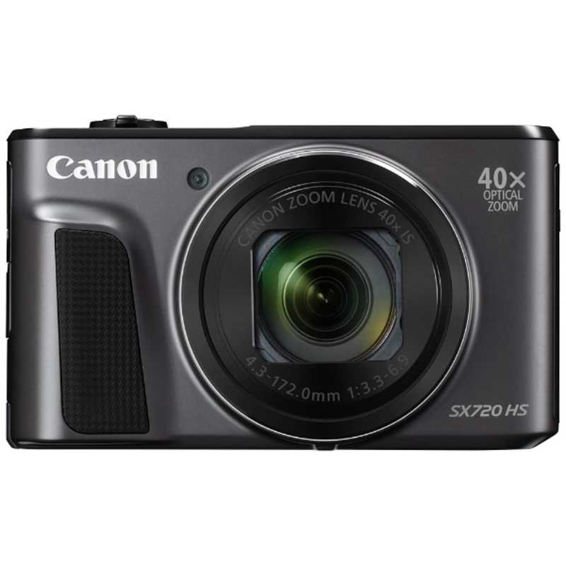 キヤノン　CANON キヤノン　CANON コンパクトデジタルカメラ (PowerShot) PowerShot SX720 HS (ブラック) PowerShot SX720 HS (ブラック)