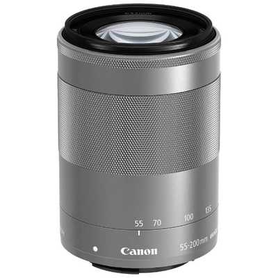 キヤノン CANON カメラレンズ EF-M55-200mm F4.5-6.3 IS STM シルバー