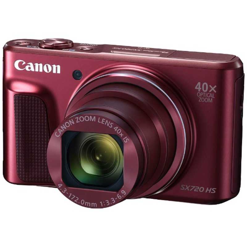 キヤノン　CANON キヤノン　CANON コンパクトデジタルカメラ (PowerShot) PowerShot SX720 HS (レッド) PowerShot SX720 HS (レッド)