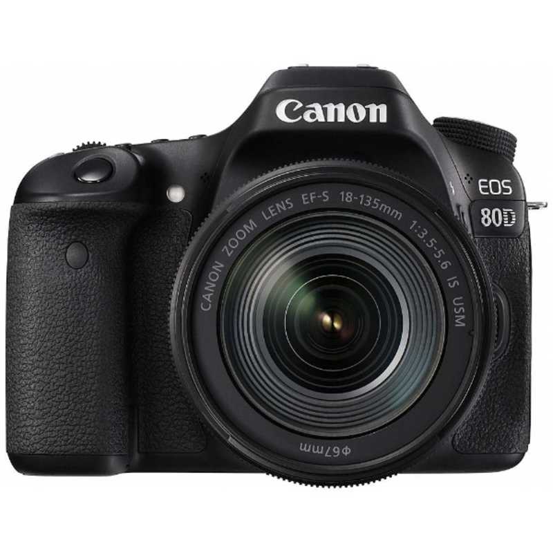 キヤノン　CANON キヤノン　CANON 一眼レフデジタルカメラ レンズキット EOS80D18135ISUSMLK EOS80D18135ISUSMLK