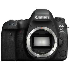 キヤノン　CANON デジタル一眼レフカメラ(ボディ単体)　ブラック EOS 6D Mark II 
