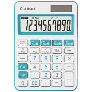 キヤノン CANON カラフル電卓(10桁) ミニ卓上 LS-105WUC-BL キヤノン CANON カラフル電卓(10桁) ミニ卓上 LS-105WUC-BL