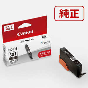 キヤノン CANON 「純正」インクタンク ブラック(大容量) BCI-381XLBK キヤノン CANON 「純正」インクタンク ブラック(大容量) BCI-381XLBK