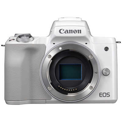 キヤノン CANON ミラーレス一眼カメラ EOSKissM ボディ単体 ホワイト 