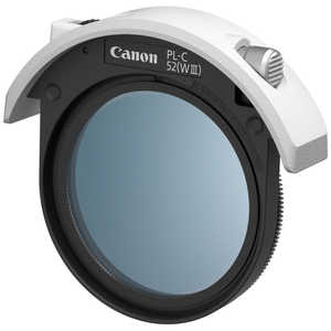 キヤノン　CANON ドロップイン円偏光フィルター PL-C52(WIII)