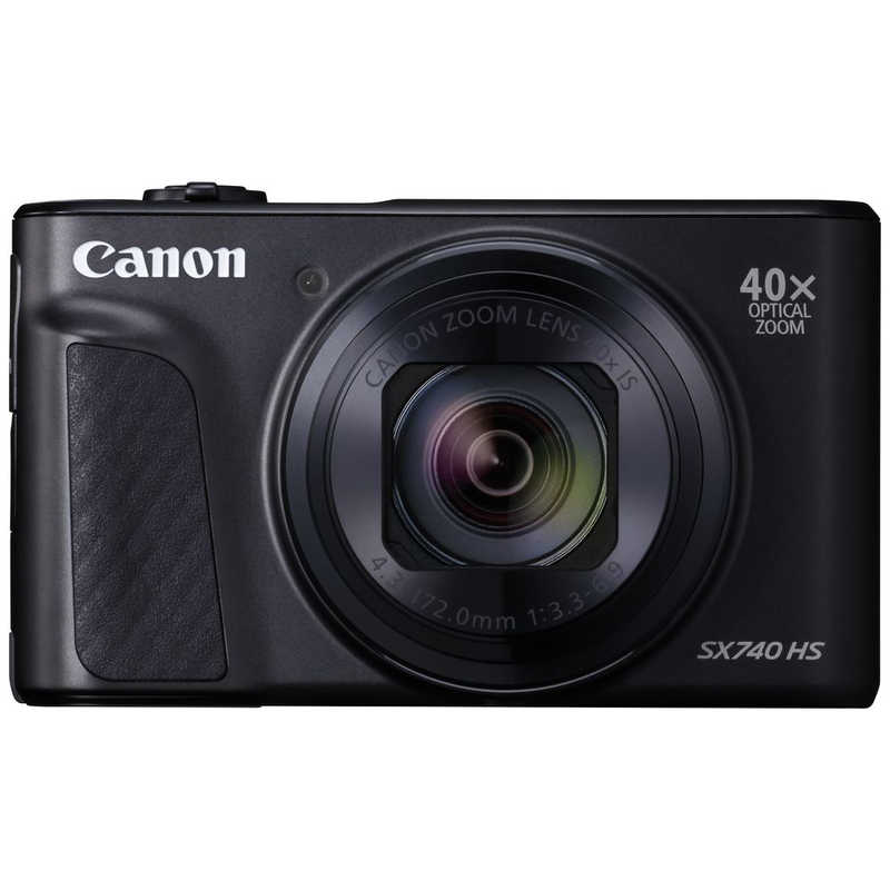 キヤノン　CANON キヤノン　CANON コンパクトデジタルカメラ PowerShot SX740 HS ブラック PowerShot SX740 HS ブラック