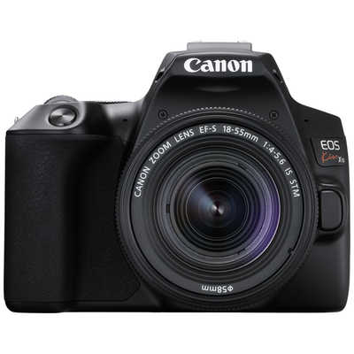 キヤノン　CANON 一眼レフカメラ EOS Kiss X10 EF-S18-55 IS STM レンズキット ブラック