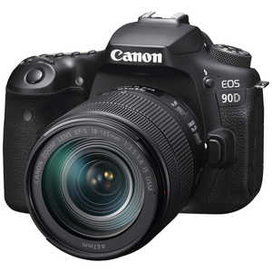 キヤノン CANON デジタル一眼レフカメラ(レンズキット) ブラック EOS90D18135ISUSMLK