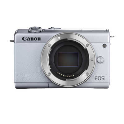 キヤノン CANON ミラーレス一眼カメラ ボディ単体 EOSM200WHBODY の 