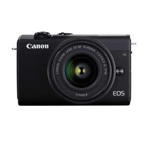 キヤノン　CANON ミラｰレス一眼カメラ EOS M200 EF-M15-45 IS STM レンズキット ブラック [ズｰムレンズ] EOSM200BK1545ISSTMLK