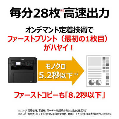 Canon Satera MF262DW 複合機 コピー モノクロレーザー キヤノン A4モノクロレーザビームプリンター複合機 Satera