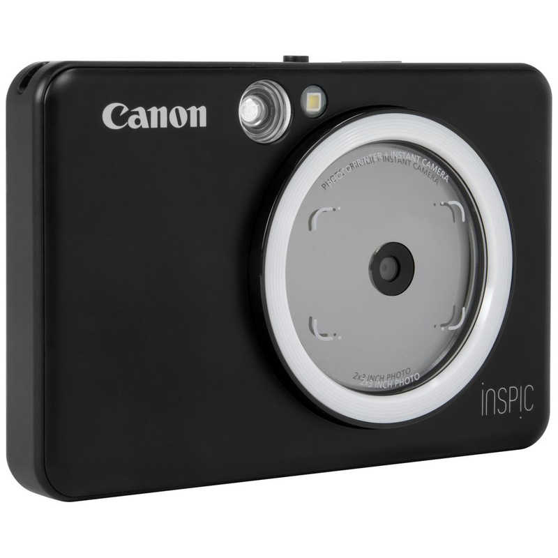 キヤノン　CANON キヤノン　CANON インスタントカメラプリンター iNSPiC ZV123MBK ZV123MBK