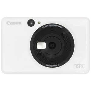 キヤノン　CANON インスタントカメラプリンター iNSPiC CV123WH