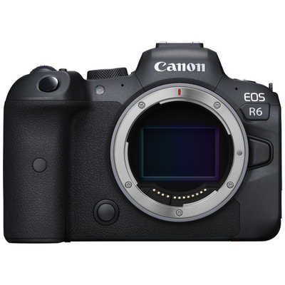 キヤノン CANON EOS R6 ミラーレス一眼カメラ ブラック [ボディ キヤノン CANON EOS R6 ミラーレス一眼カメラ ブラック [ボディ