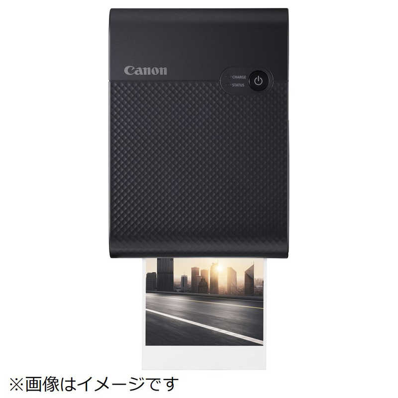 キヤノン　CANON キヤノン　CANON 【アウトレット】コンパクトフォトプリンター セルフィー スクエア[スマートフォン専用]  QX10BK ブラック QX10BK ブラック