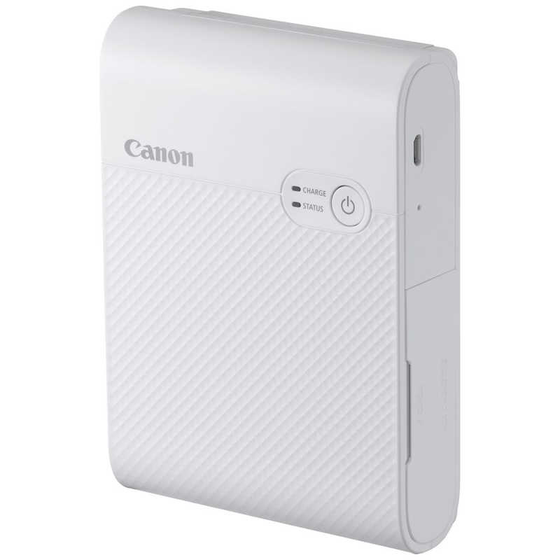 キヤノン　CANON キヤノン　CANON コンパクトフォトプリンター セルフィー スクエア[スマートフォン専用]  QX10WH ホワイト QX10WH ホワイト