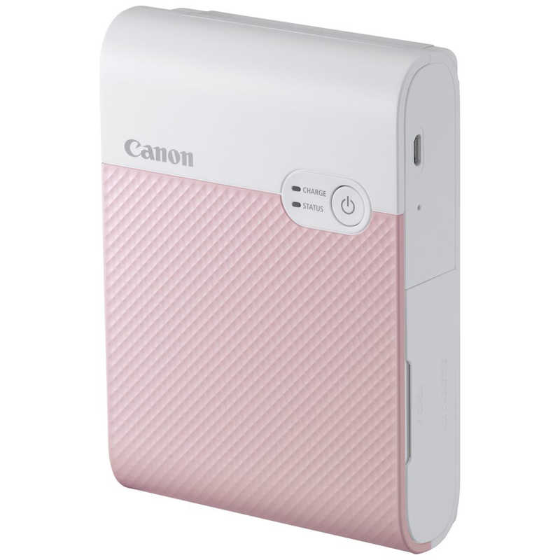 キヤノン　CANON キヤノン　CANON コンパクトフォトプリンター セルフィー スクエア[スマートフォン専用]  QX10PK ピンク QX10PK ピンク