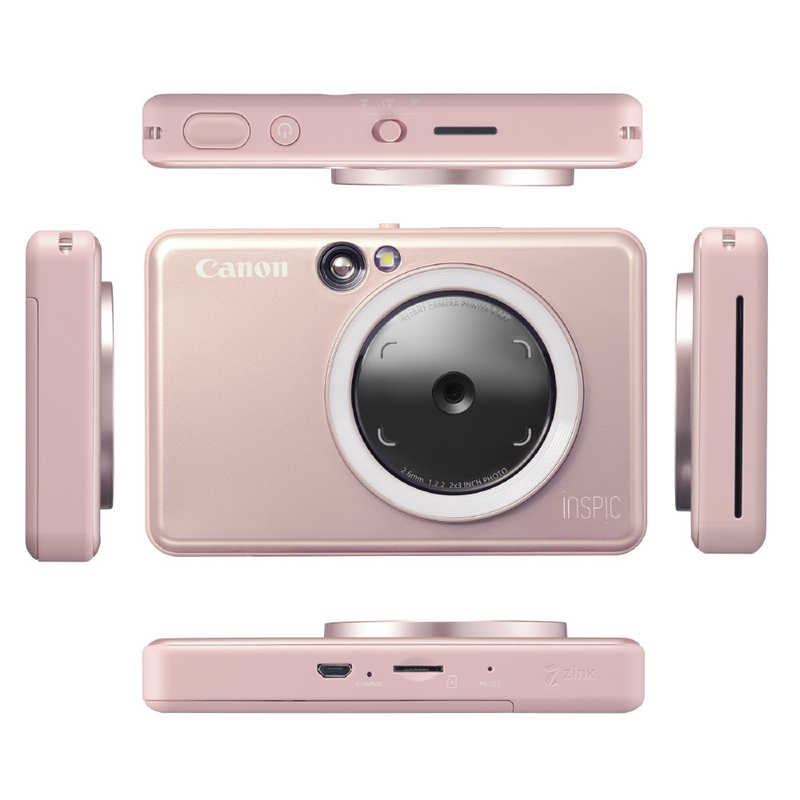 キヤノン　CANON キヤノン　CANON インスタントカメラプリンター iNSPiC ZV-223-PK ZV-223-PK