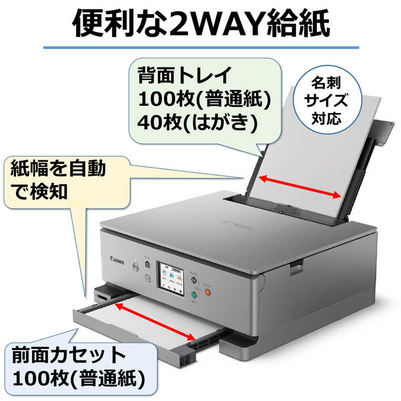 セール特価 Canon プリンター A4インクジェット複合機 PIXUS TS6330 ホワイト 2019年モデル 