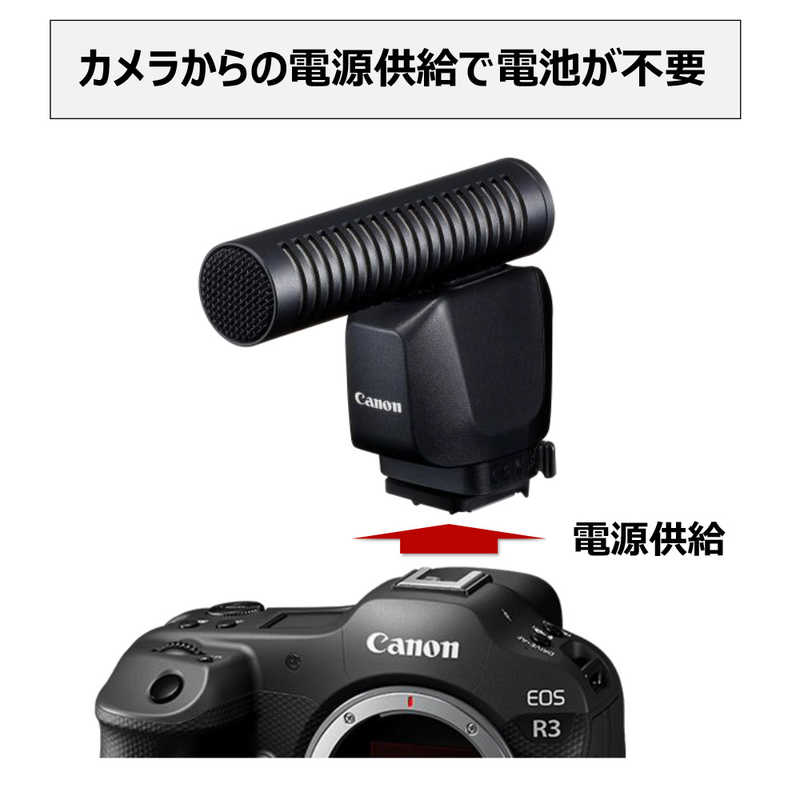 キヤノン　CANON キヤノン　CANON 指向性ステレオマイクロホン　 DM-E1D DM-E1D