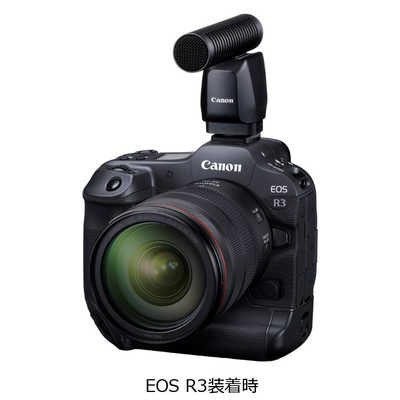 ■ほぼ新品■ CANON ステレオマイク DM-E1D キヤノン CANON 指向性ステレオマイクロホン DM-E1D の通販
